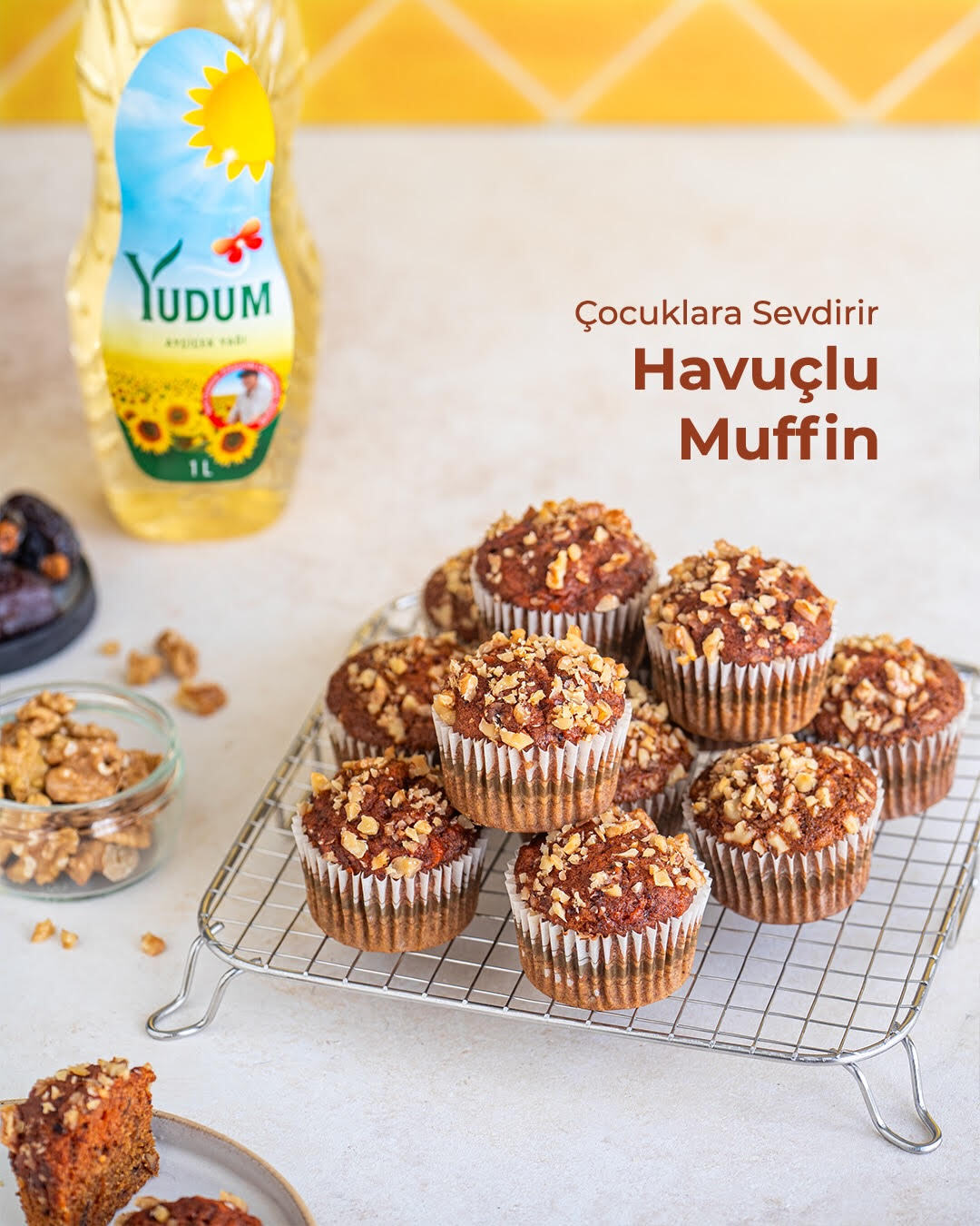 Havuçlu Muffin Tarifi
