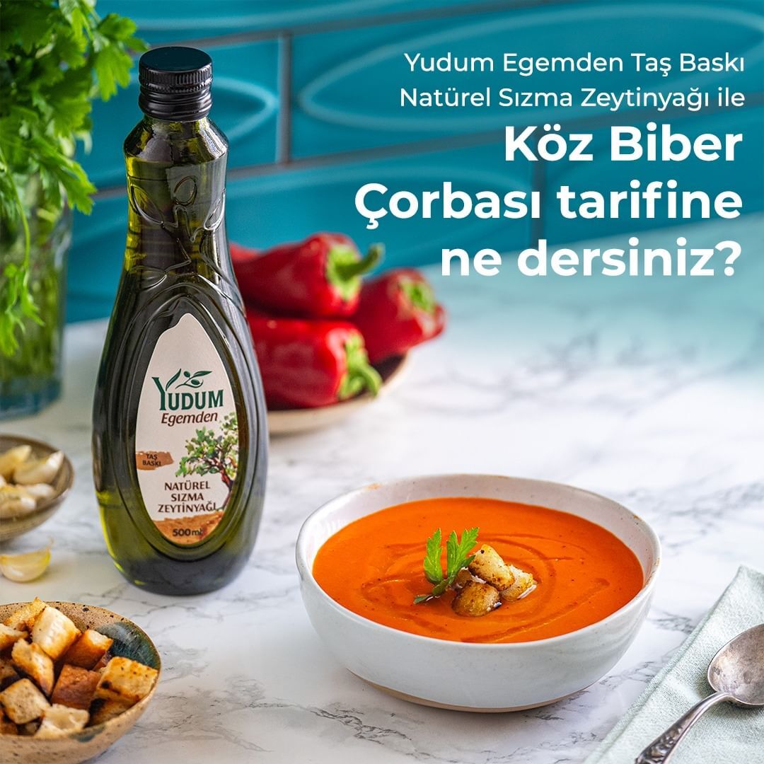  Közlenmiş Kapya Biber Çorbası Tarifi