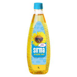 Sırma - Sırma Ayçiçek Yağı 1 lt Pet 1 Koli (20 Adet)
