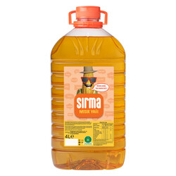 Sırma - Sırma Mısır Yağı 4 lt Dar Ağız Pet 1 Koli (4 Adet)
