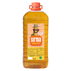 Sırma - Sırma Mısır Yağı 5 lt Dar Ağız Pet 1 Koli (4 Adet)