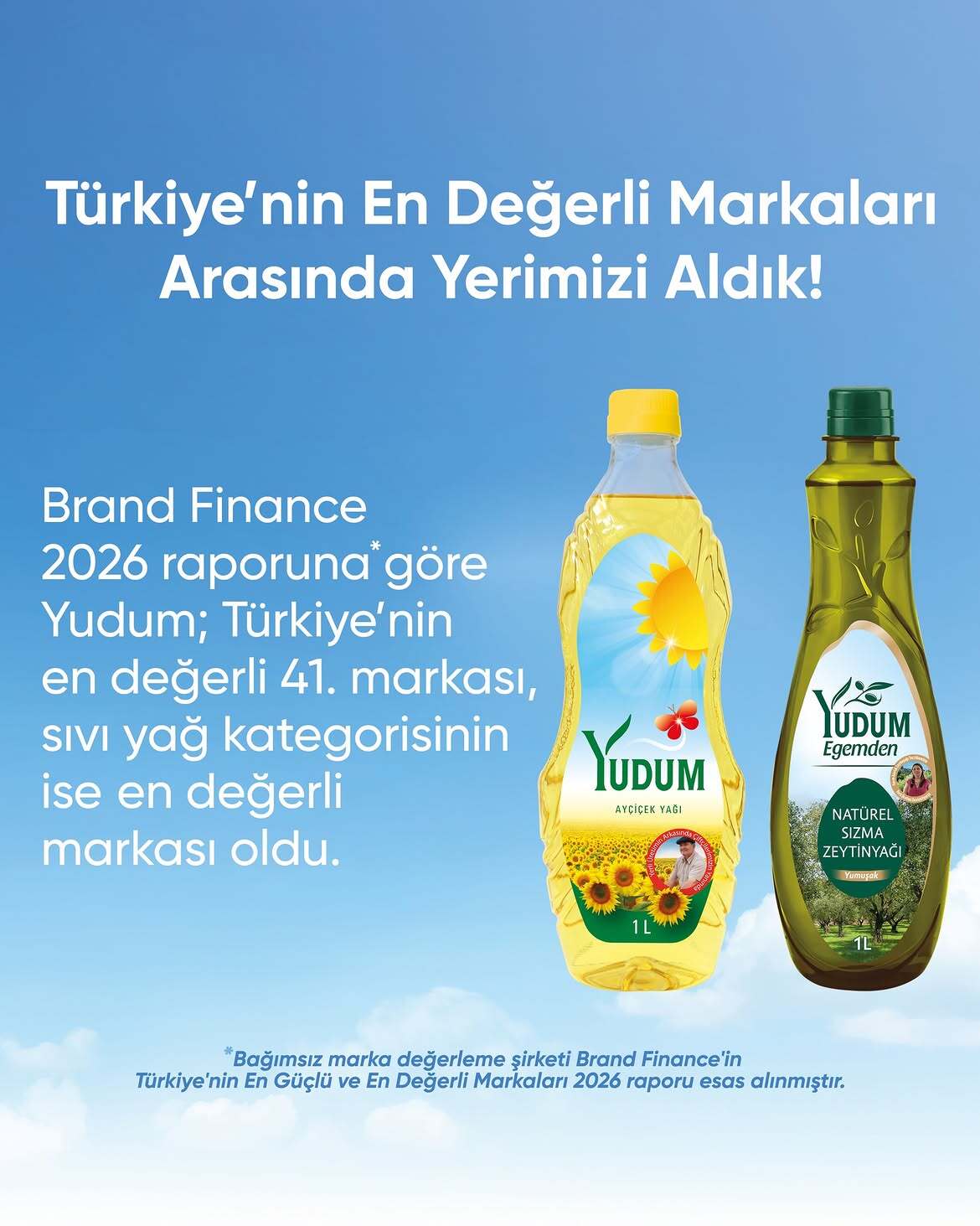 Türkiye’nin En Değerli Sıvı Yağ Markası: Yudum