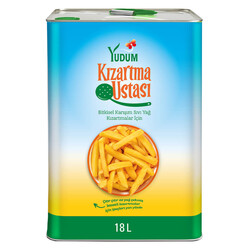 Yudum - Yudum Kızartma Ustası Ayçiçek Yağı 18 lt Teneke 1 Koli (1 Adet)