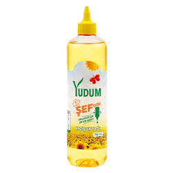 Yudum - Yudum Şef Gibi Ayçiçek Yağı 750 ml Sıkılabilir Pet Sişe 1 Koli (6 Adet)